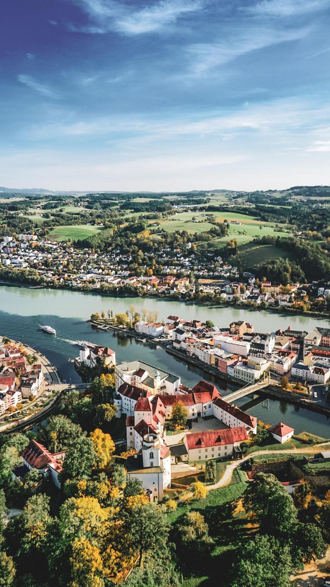 Apartment Passau A - Parken, Stilvoll, Modern & Cozy Im Zentrum Von Пасау Екстериор снимка